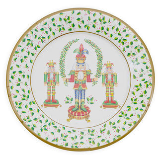 Nutcracker Christmas Dinner Plates