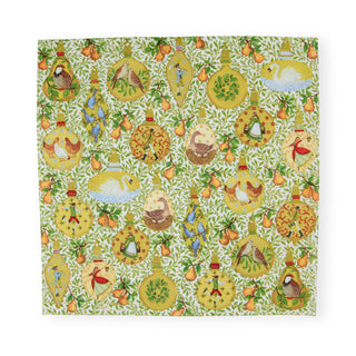 In A Pear Tree Napkin Cocktail