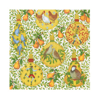 In A Pear Tree Napkin Luncheon
