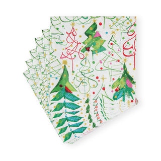 Pop Christmas Napkin Cocktail