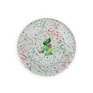 Pop Christmas Salad/Dessert Plates