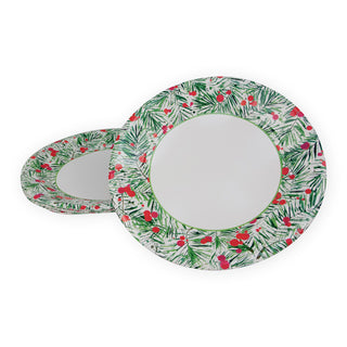 Modern Pine Dinner Plates