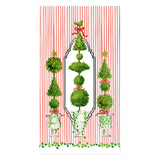 Eloise Red Guest Towel Napkins - 15 Per Package