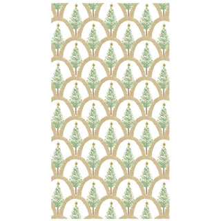 Deco Christmas Gold Guest Towel