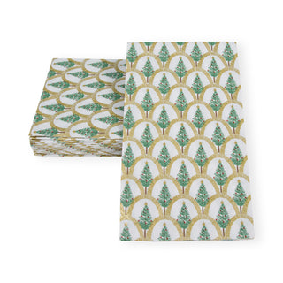 Deco Christmas Gold Guest Towel