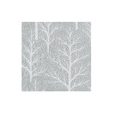 Winter Trees Silver & White Cocktail Napkins - 20 Per Package