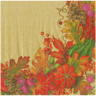Harvest Garland Gold Napkin Dinner