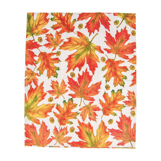 Autumn Hues White Guest Towel