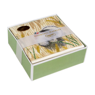 Homestead Turkey Taupe  Napkin Box Cocktail - 40 per box