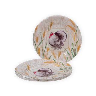 Homestead Turkey Taupe Salad/Dessert Plates