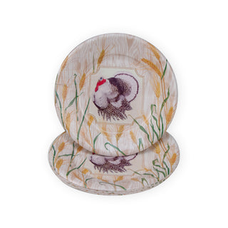 Homestead Turkey Taupe Salad/Dessert Plates