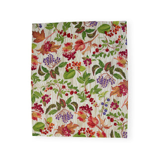 Berry Botanical Taupe Guest Towel