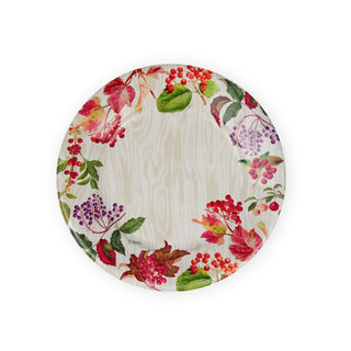 Berry Botanical Taupe Salad/Dessert Plates