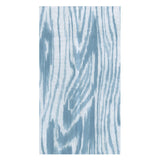 Woodgrain Stone Blue Guest Towel Napkins - 15 Per Package