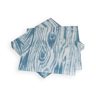 Woodgrain Stone Blue Napkin Luncheon
