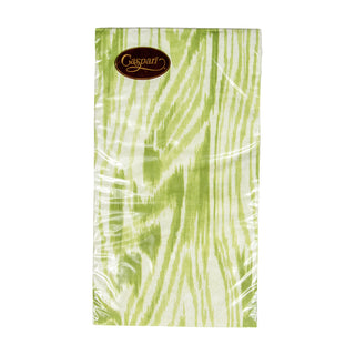 Woodgrain Moss Green Guest Towel