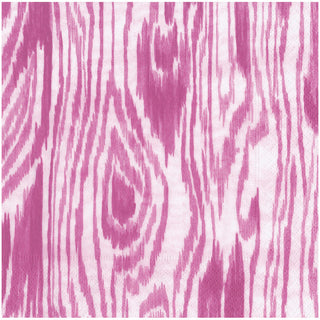 Woodgrain Fuchsia Napkin Dinner