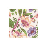 Porcelain Blooms Ivory Cocktail Napkins - 20 Per Package