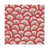 Pontchartrain Scallop Red Luncheon Napkins - 20 Per Package