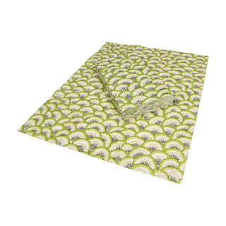 Pontchartrain Scallop Green Guest Towel