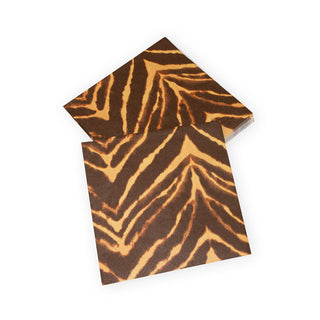Go Wild Brown Napkin Luncheon