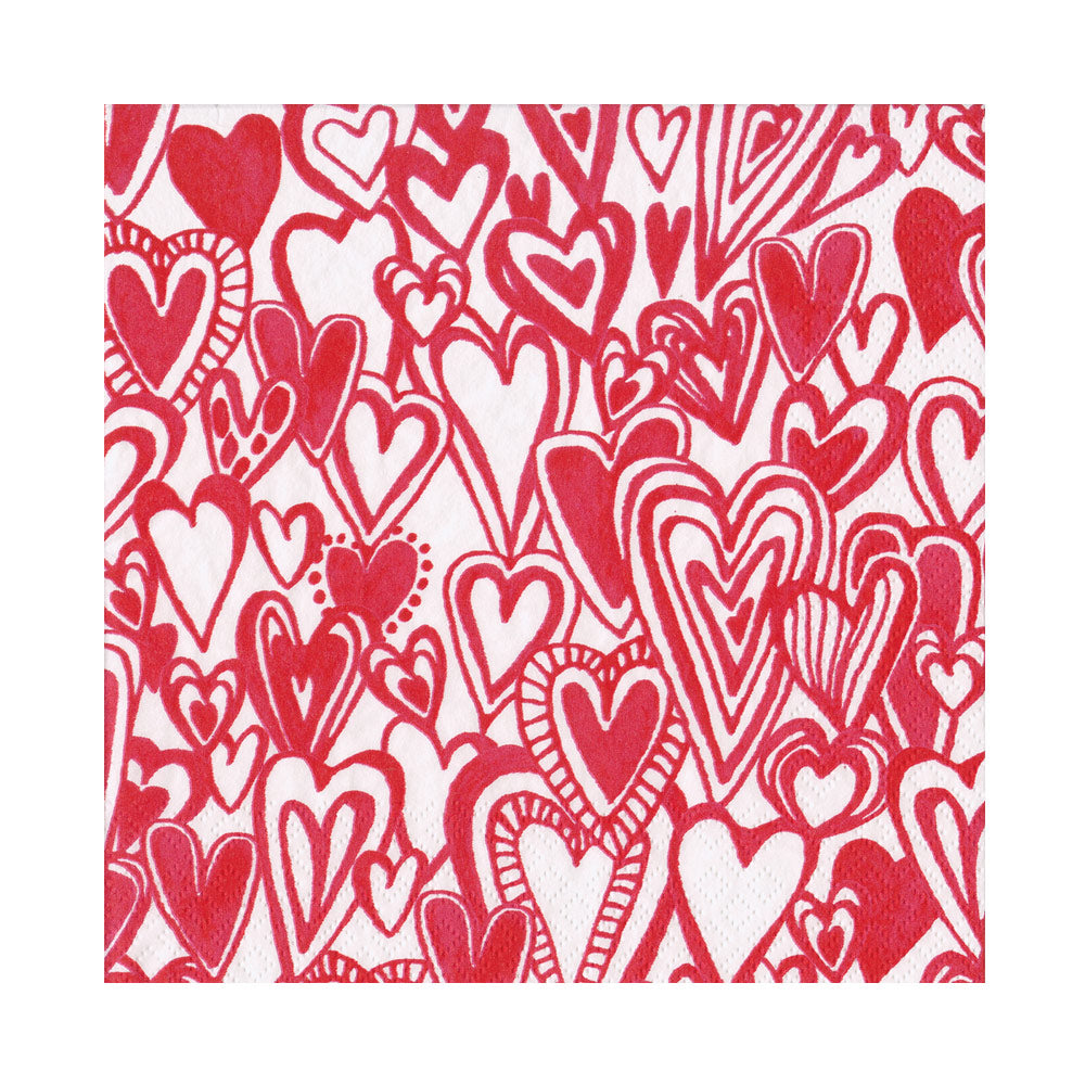 Groovy Love Luncheon Napkins - 20 Per Package