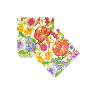 Floral Trellis Napkin Cocktail