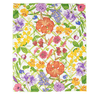 Floral Trellis Guest Towel
