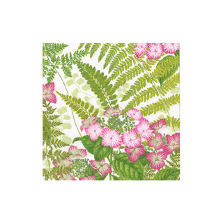 Fern Garden Cocktail Napkins - 20 Per Package