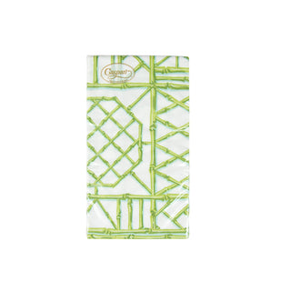 Bamboo Screen Moss Green-Ppr Linen Guest Towels Airlaid - 12 In