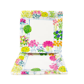 Flower Market  Sq Salad/Dessert Plates Square