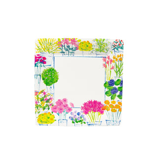 Flower Market  Sq Salad/Dessert Plates Square