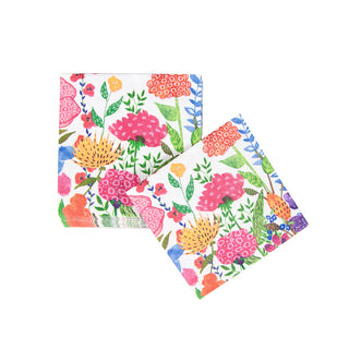 Cottage Floral Napkin Cocktail