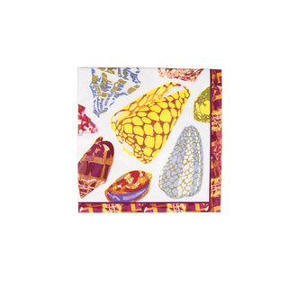 Coquillage Purple Napkin Luncheon