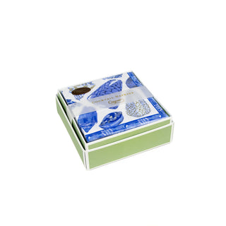 Coquillage Blue  Napkin Box Cocktail - 40 per box