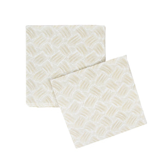 Basketry Flax-Paper Linen Napkin Airlaid Luncheon-15 In