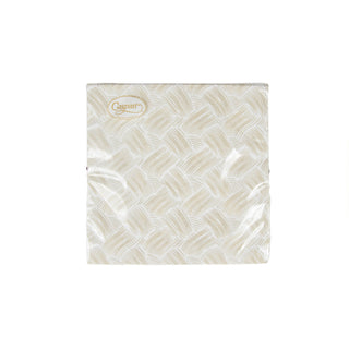 Basketry Flax-Paper Linen Napkin Airlaid Luncheon-15 In