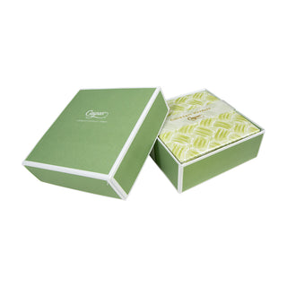 Basketry Moss Green-Paper Linen Napkin Box Cocktail-Airlaid