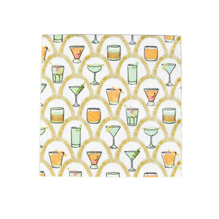 Deco Cocktails Napkin Cocktail