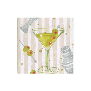 Speakeasy Cocktail Napkins - 20 Per Package