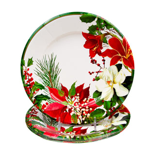 Christmas Garden Salad/Dessert Plates