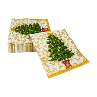 Gilded Tree Napkin Cocktail