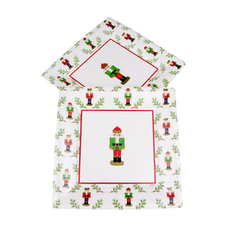 Little Nutcracker Sq Salad/Dessert Plates Square
