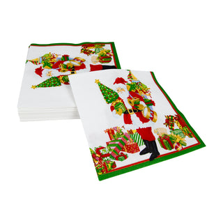 Mr. Claus Luncheon Napkins - 20 Per Package