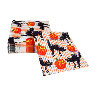Halloween Cats Napkin Cocktail