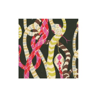 Serpentine Black  Napkin Box Cocktail - 40 per box