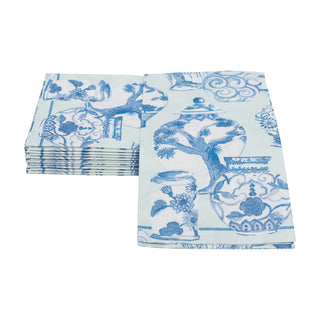 Glazed Porcelain Celadon-Ppr Linen Napkin Airlaid Cocktail-15 In