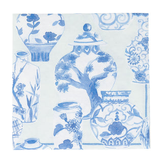 Glazed Porcelain Celadon Paper Linen Luncheon Napkins - 15 Per Package