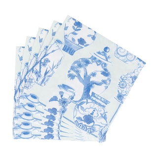 Glazed Porcelain Celadon-Ppr Linen Napkin Airlaid Luncheon-15 In