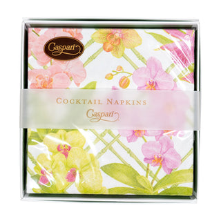 Orchid Conservatory  Napkin Box Cocktail - 40 per box